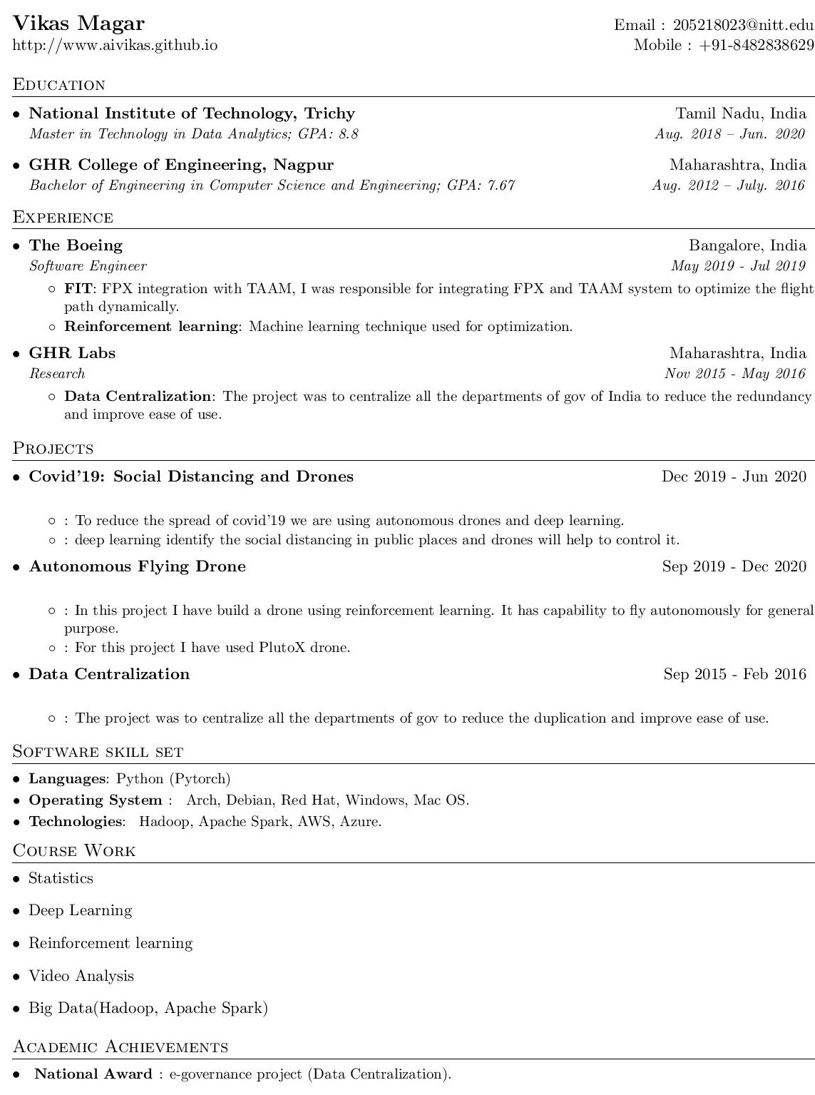 Resume